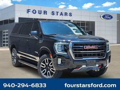 Used 2021 GMC Yukon XL AT4 w/ Rear Media and Nav Package