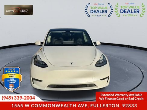 Used 2021 Tesla Model Y Long Range AWD/4WD image 3