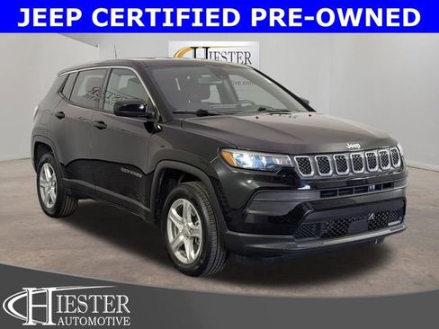 Certified 2023 Jeep Compass Sport AWD/4WD image 1