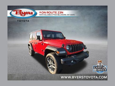 Used 2025 Jeep Wrangler Unlimited Sport S 4xe w/ Convenience Group AWD/4WD image 1