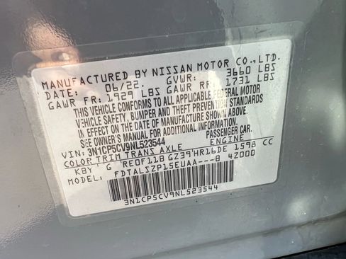 Used 2022 Nissan Kicks SV image 31