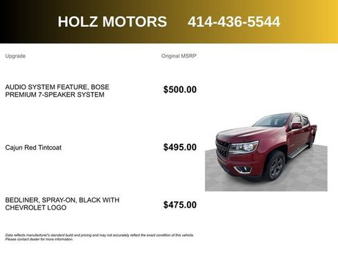 Certified 2018 Chevrolet Colorado Z71 image 5