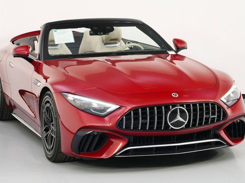 Used 2022 Mercedes-Benz SL 55 AMG 4MATIC image 54