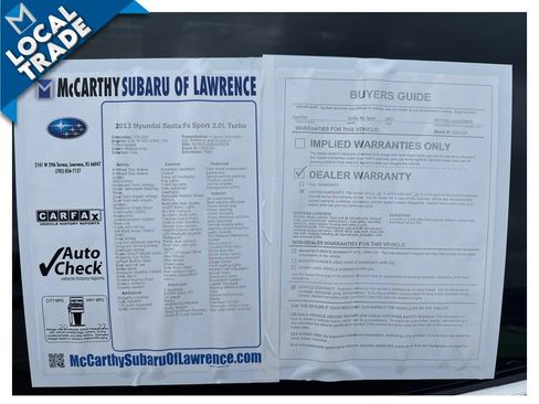 Used 2013 Hyundai Santa Fe Sport 2.0T FWD image 11