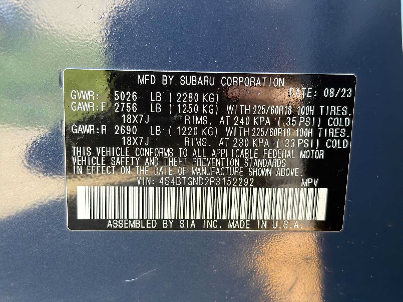 Certified 2024 Subaru Outback Limited XT AWD/4WD image 32