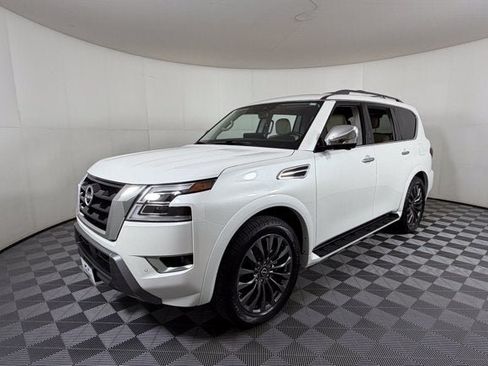 Used 2024 Nissan Armada Platinum w/ Cargo Package RWD image 2