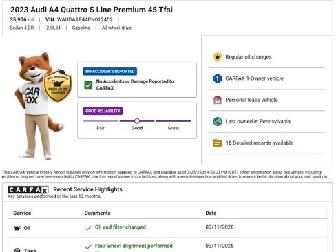 Used 2023 Audi A4 2.0T Premium w/ Convenience Package image 5