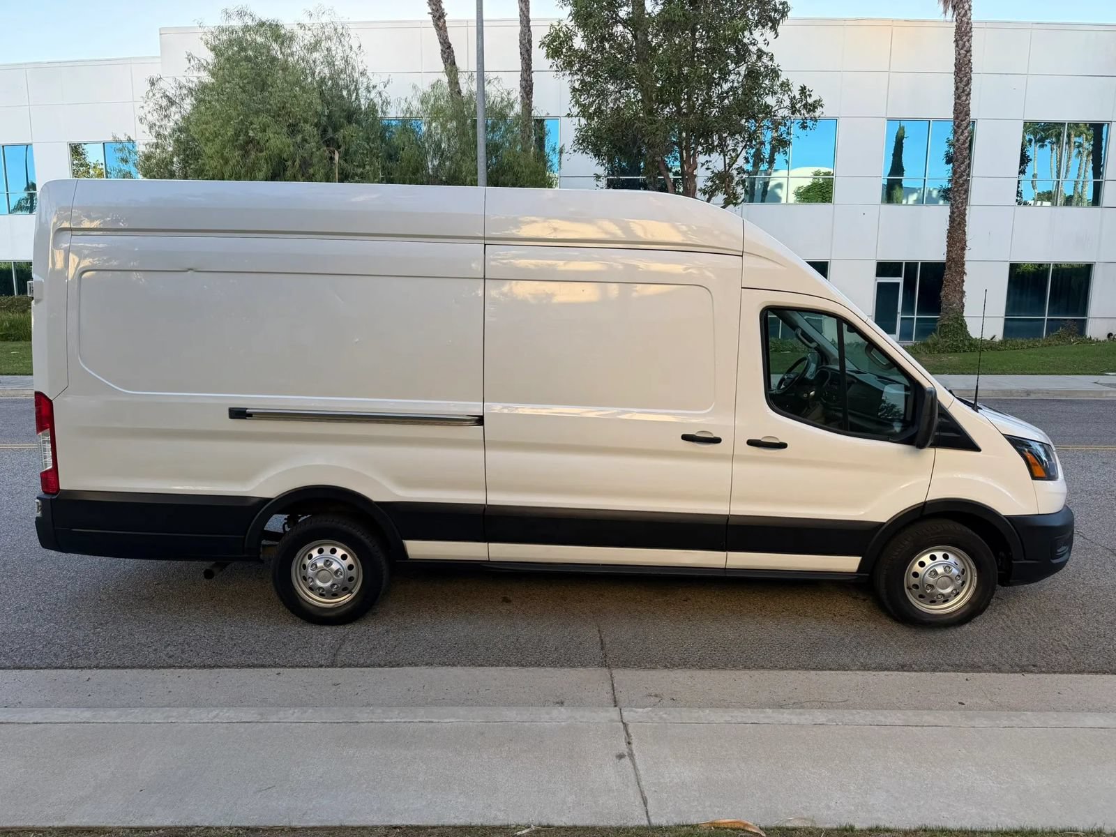 Used 2023 Ford Transit 350 148 High Roof Extended AWD w/ Fleet Safety Package image 4