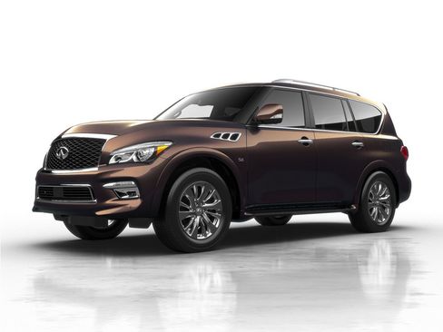 Used 2017 INFINITI QX80 4WD w/ Deluxe Technology Package image 1