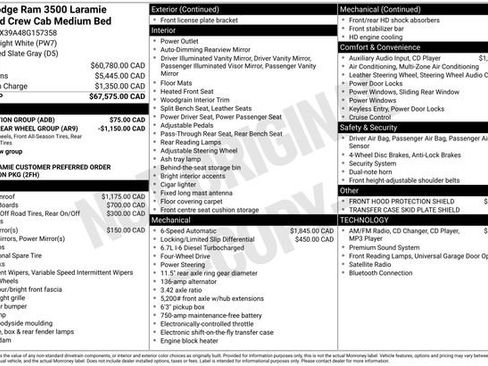 Used 2008 Dodge Ram 3500 Truck Laramie w/ Protection Group image 12