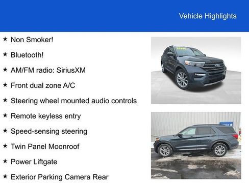 Used 2023 Ford Explorer XLT w/ Equipment Group 202A AWD/4WD image 2