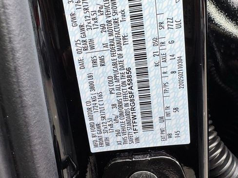 New 2025 Ford F150 Raptor image 50