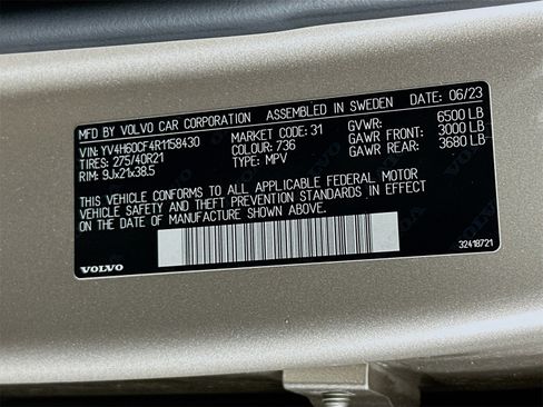 Used 2024 Volvo XC90 T8 Ultimate w/ Lounge Package image 35