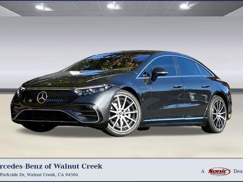 Certified 2022 Mercedes-Benz EQS 580 4MATIC Sedan image 1