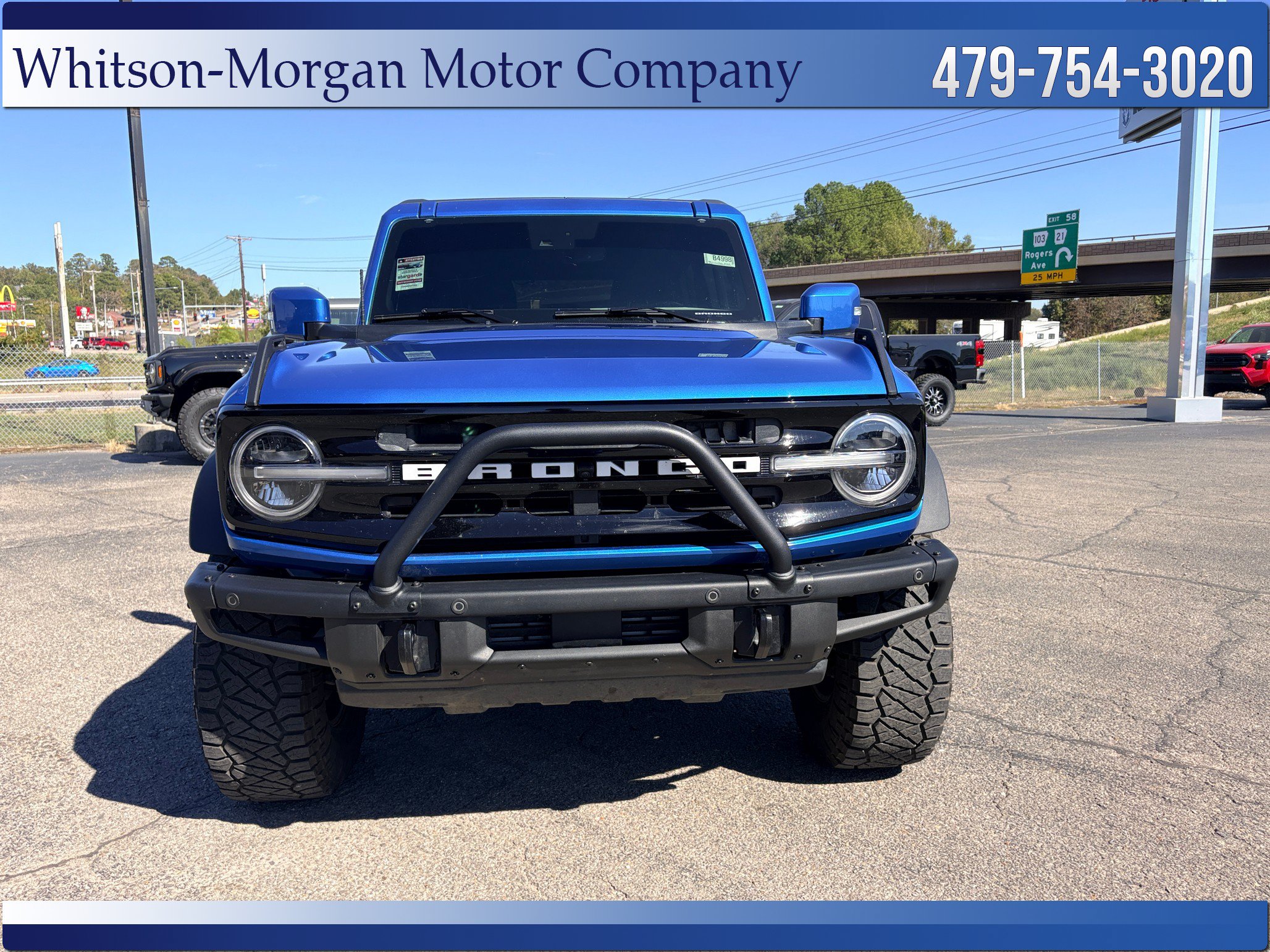 Used 2024 Ford Bronco Outer Banks w/ Sasquatch Package AWD/4WD image 2