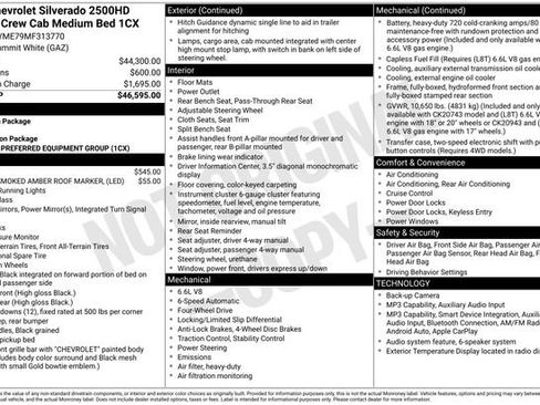 Used 2021 Chevrolet Silverado 2500 Custom AWD/4WD image 8