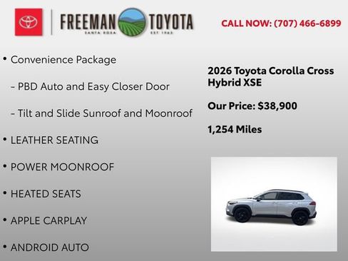 Used 2026 Toyota Corolla Cross AWD Hybrid w/ Convenience Package image 5