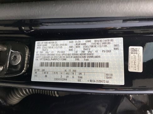 Used 2024 Ford F150 STX w/ Equipment Group 201A FX4 image 4