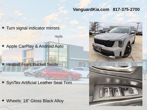 Certified 2025 Kia Sorento S FWD image 12