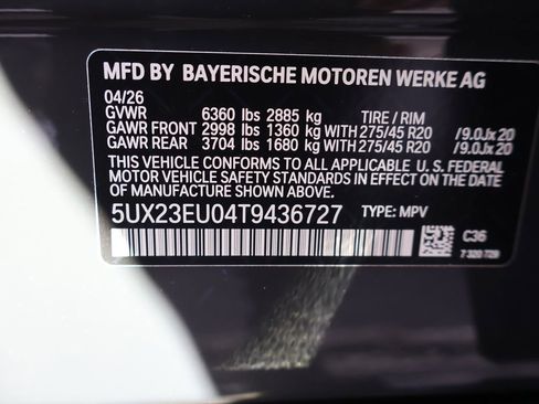 New 2026 BMW X5 xDrive40i w/ M Sport Package AWD/4WD image 43