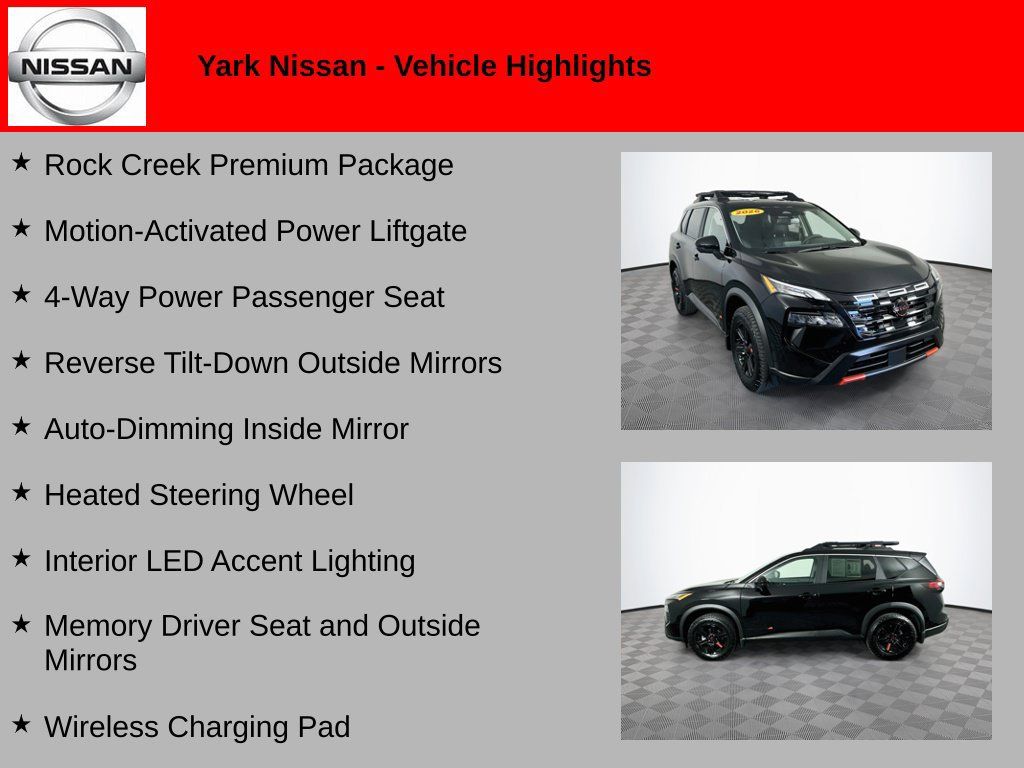 Certified 2026 Nissan Rogue SV w/ Rock Creek Premium Package AWD/4WD image 2