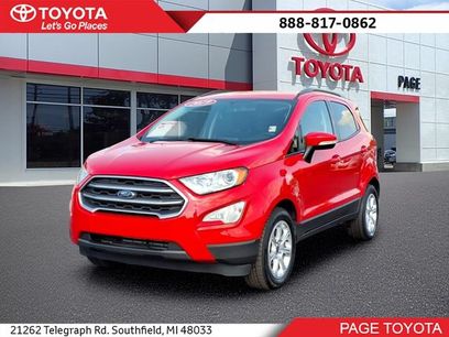 Used 2019 Ford EcoSport SE
