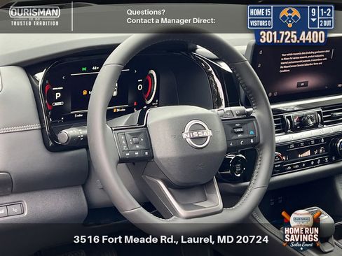 New 2026 Nissan Pathfinder Platinum w/ Cargo Package AWD/4WD image 9