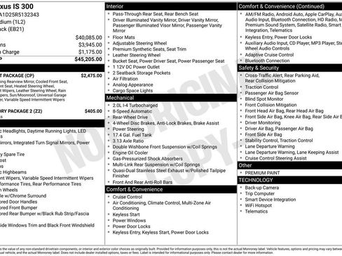 Used 2024 Lexus IS 300 w/ Comfort Package image 26