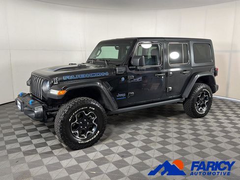 Used 2023 Jeep Wrangler Unlimited Rubicon 4xe w/ Steel Bumper Group AWD/4WD image 1