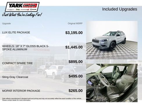 Certified 2023 Jeep Cherokee Altitude Lux w/ Lux Elite Package image 5