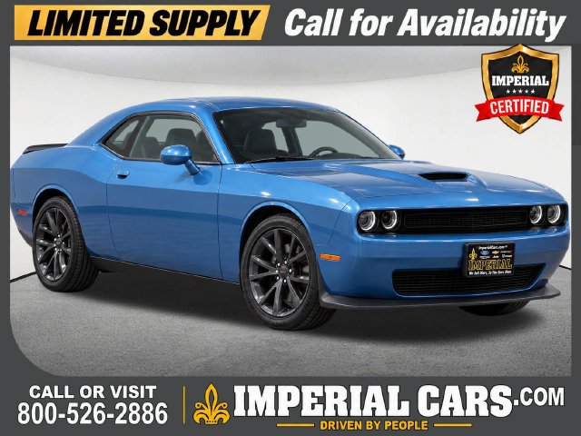 Used 2022 Dodge Challenger R/T w/ Blacktop Package RWD image 1