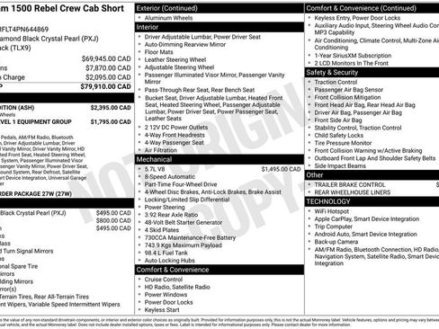Used 2023 RAM 1500 Rebel w/ Night Edition AWD/4WD image 23