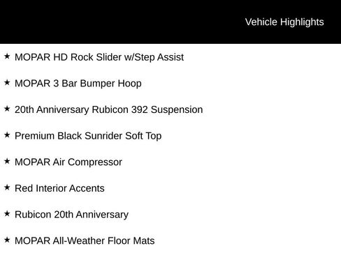 Used 2023 Jeep Wrangler Unlimited Rubicon 392 w/ Dual Top Group AWD/4WD image 4