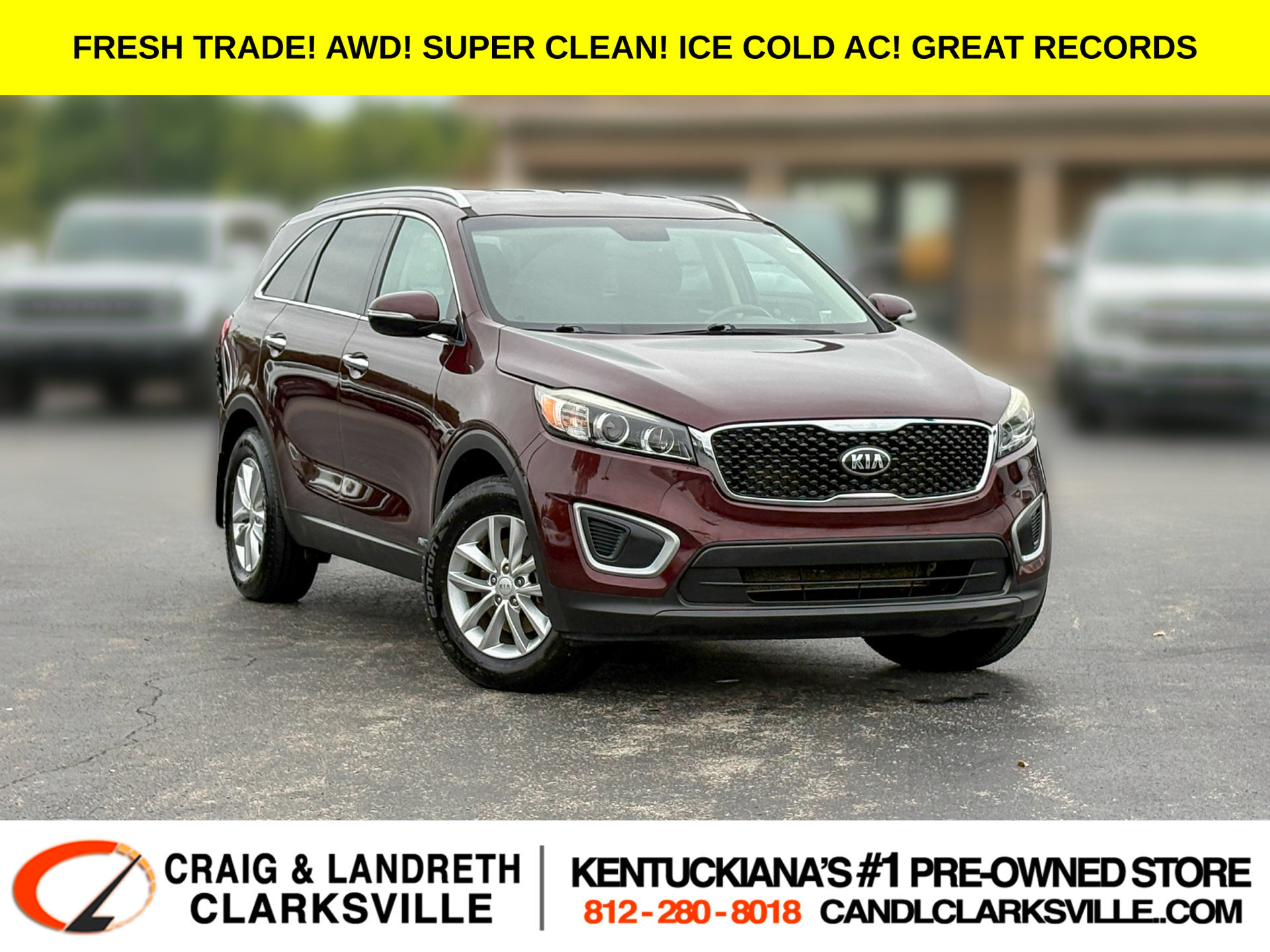 Used 2018 Kia Sorento AWD image 1