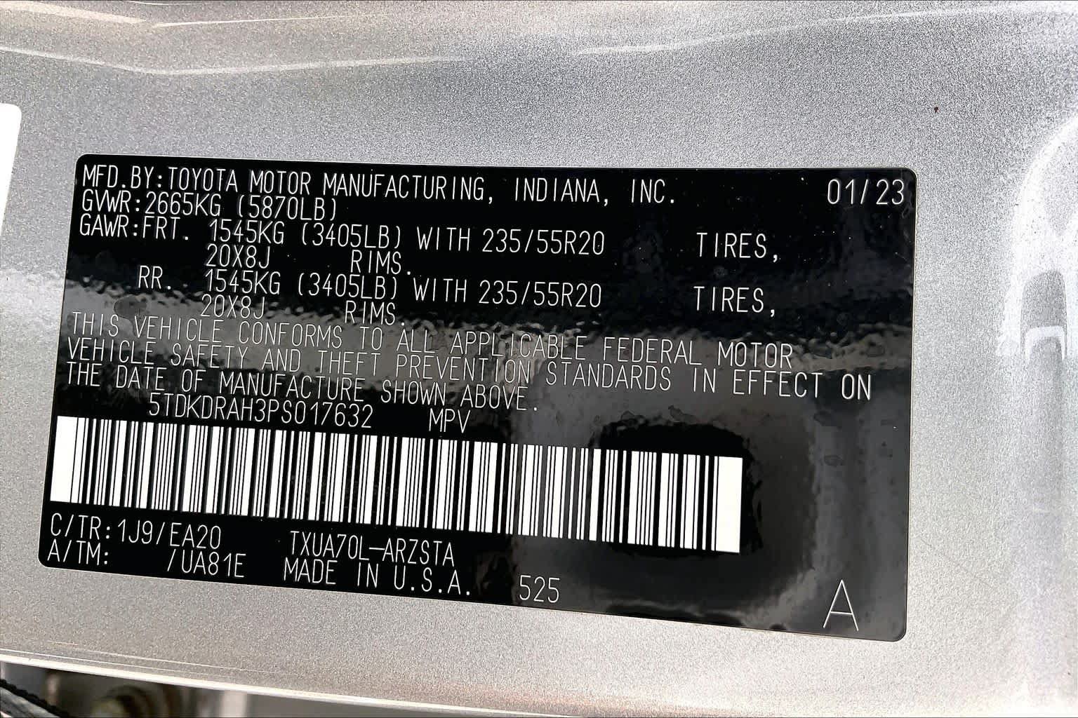 Used 2023 Toyota Highlander XSE FWD image 37