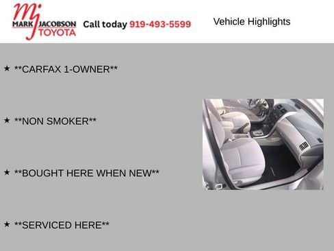 Used 2010 Toyota Corolla LE image 5