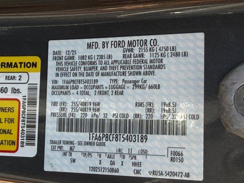 Certified 2026 Ford Mustang GT Premium RWD image 41