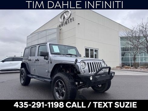 Used 2018 Jeep Wrangler Unlimited Sahara image 1