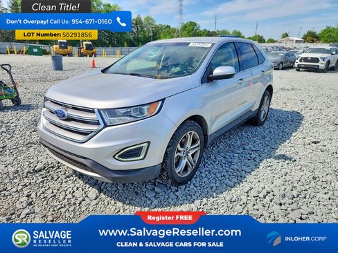 Used 2017 Ford Edge Titanium w/ Technology Package FWD image 1