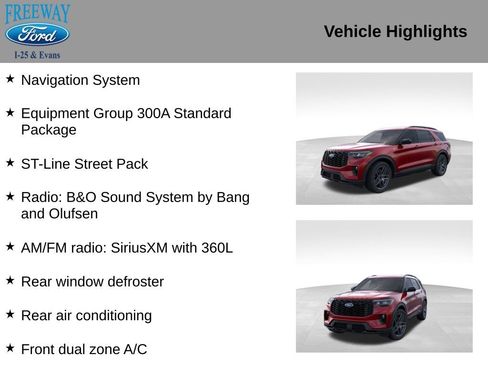 New 2026 Ford Explorer ST-Line w/ ST-Line Street Pack image 2