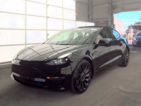 Used 2023 Tesla Model 3 Performance AWD/4WD image 1