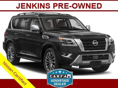 Certified 2023 Nissan Armada Platinum w/ Cargo Package RWD image 42