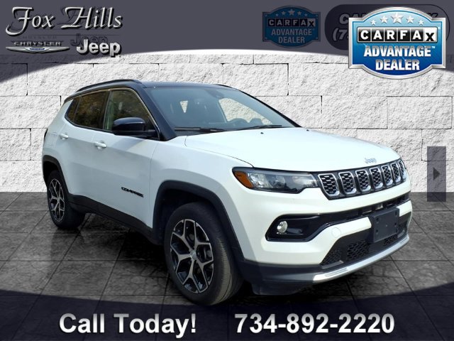 Certified 2024 Jeep Compass Limited w/ Sun and Sound Group AWD/4WD image 1
