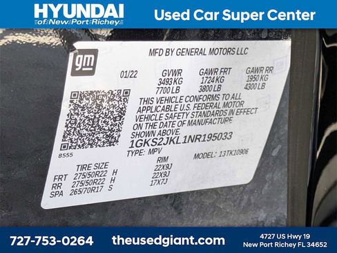 Used 2022 GMC Yukon XL Denali w/ Denali Premium Package image 48