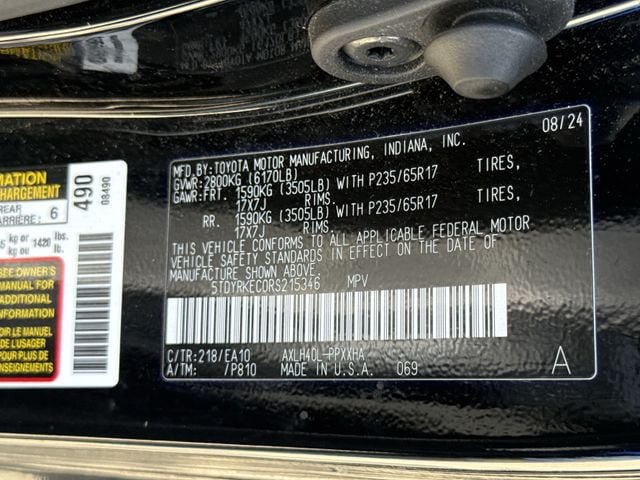 Used 2024 Toyota Sienna XLE FWD image 35