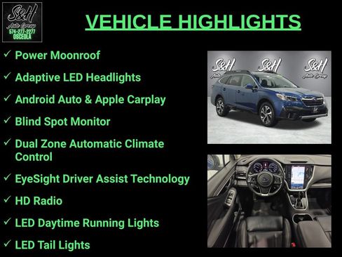 Used 2021 Subaru Outback Limited AWD/4WD image 3
