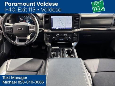 Used 2023 Ford F150 Lariat w/ Equipment Group 502A High image 4