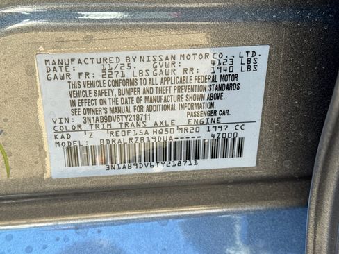 New 2026 Nissan Sentra SR w/ Floor Mat Package image 23