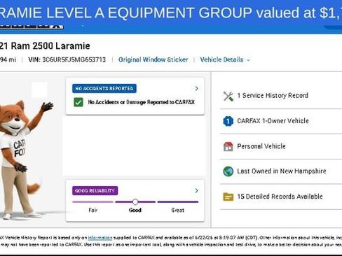 Used 2021 RAM 2500 Laramie AWD/4WD image 4