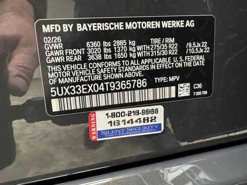 New 2026 BMW X6 xDrive40i w/ Executive Package image 31